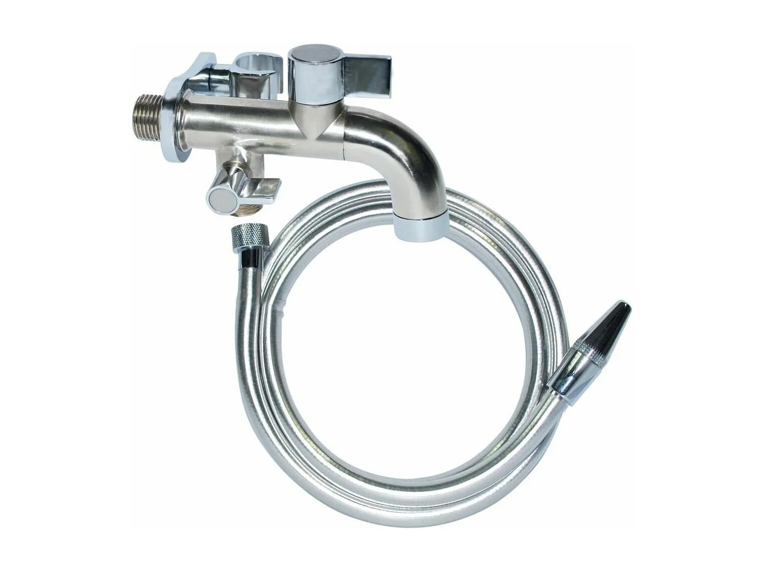 Robinet de jardin 2 en 1 avec lance two