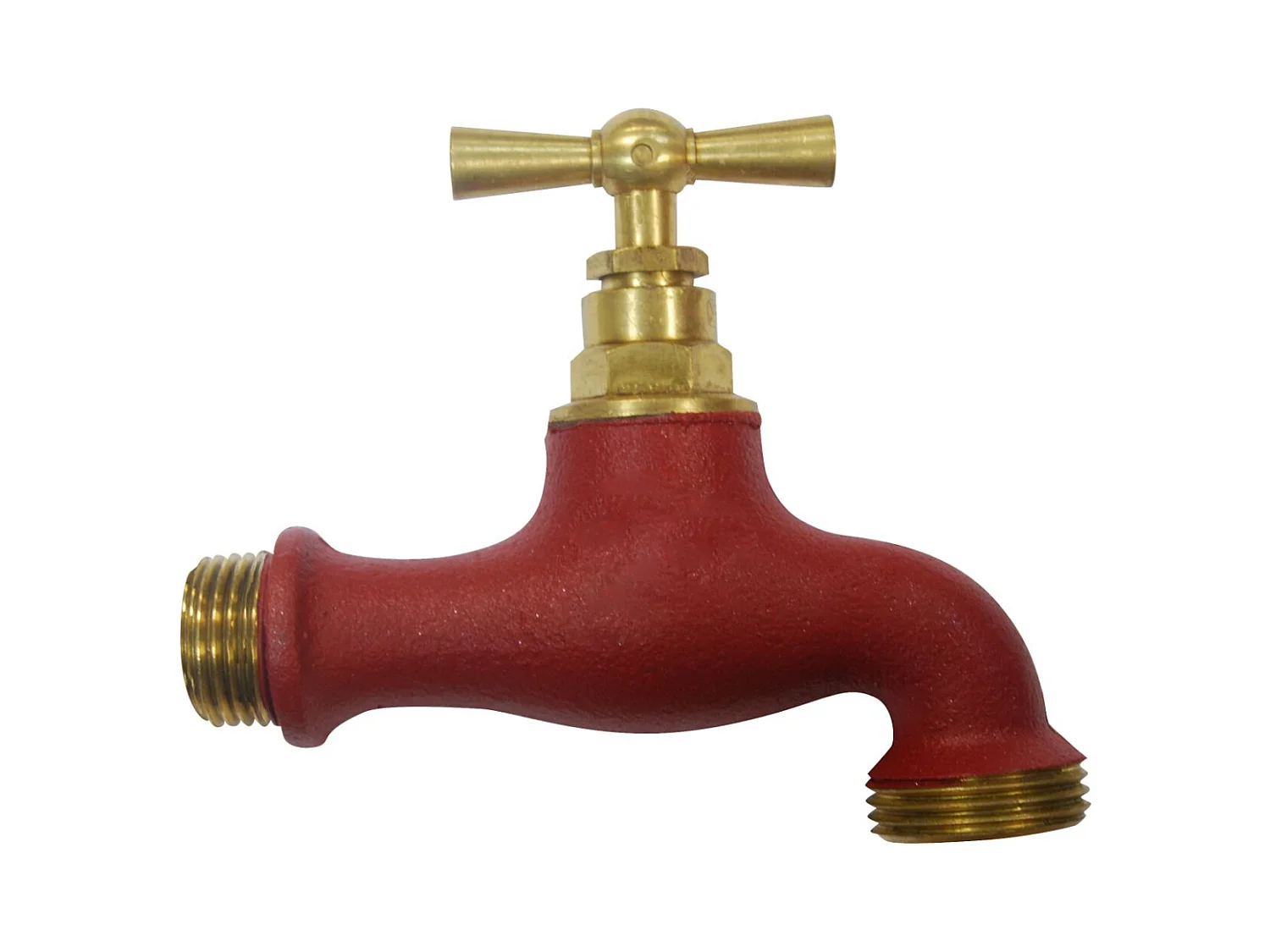 Rubinetto in ottone colorato