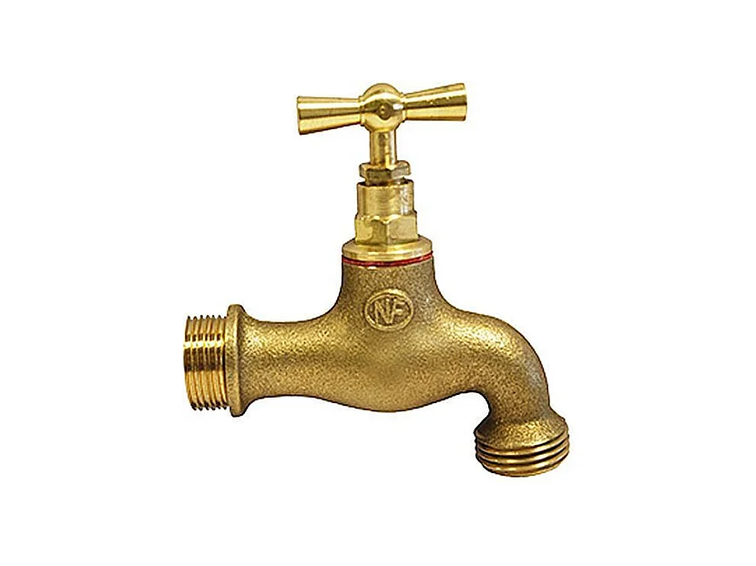 Robinet de jardin à clapet en laiton