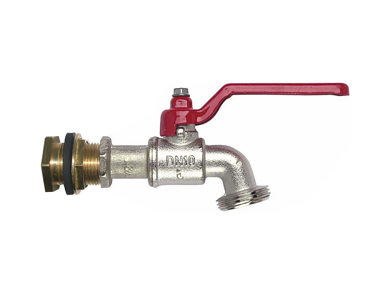 Kit traversée de cuve avec robinet 1/4 tour