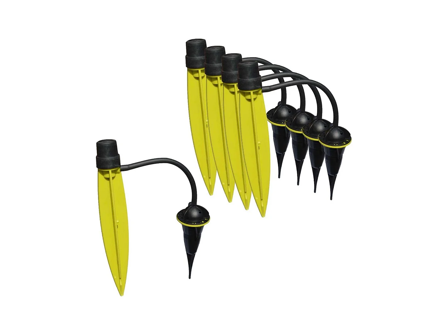 Goutteurs sur pied arrosage régulier Lot de 5