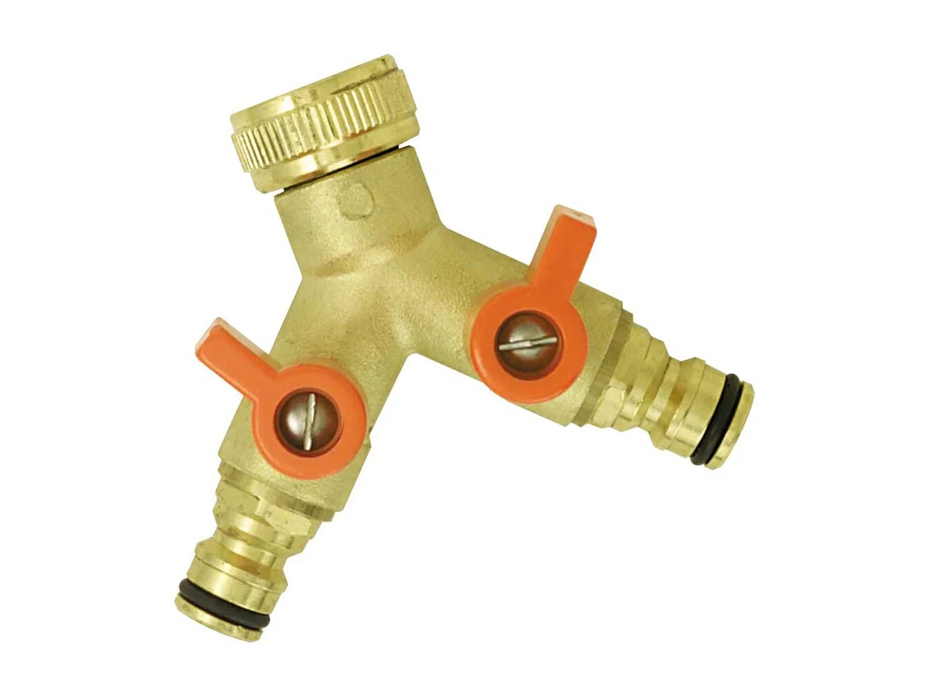 Circuito di valvole selettrici 2 valvole automatiche in ottone