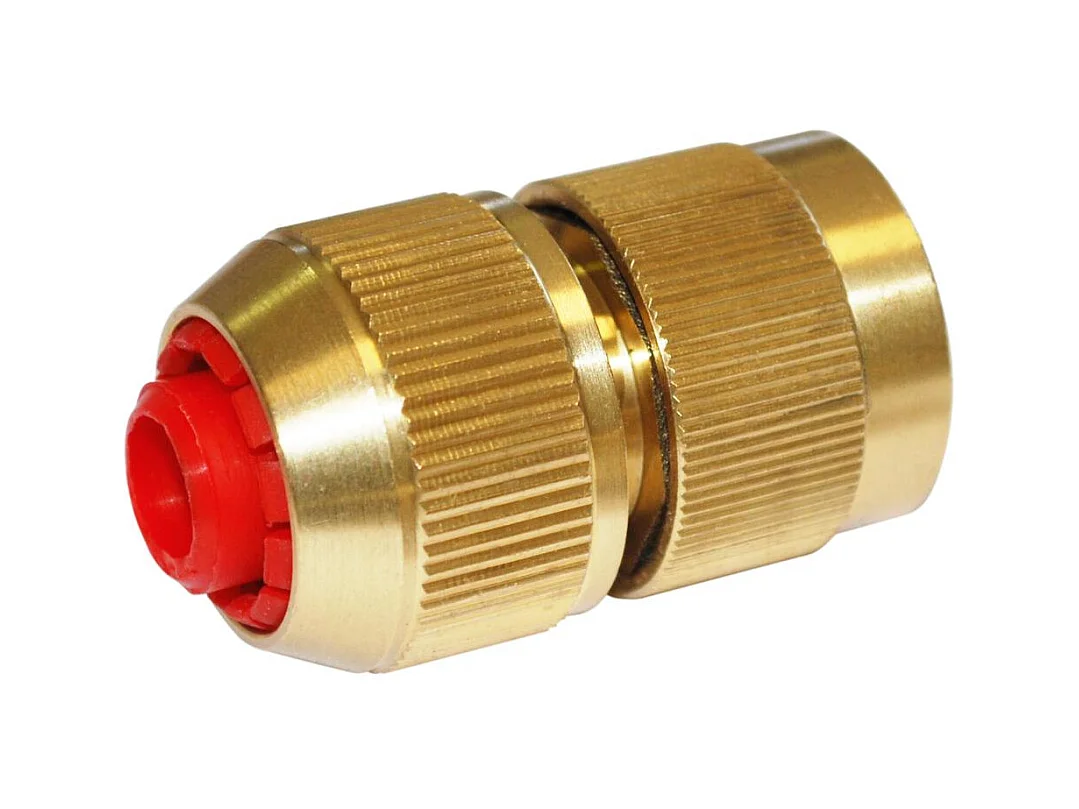 Raccord automatique 3 billes Aquastop en laiton 19mm (Diamètre)