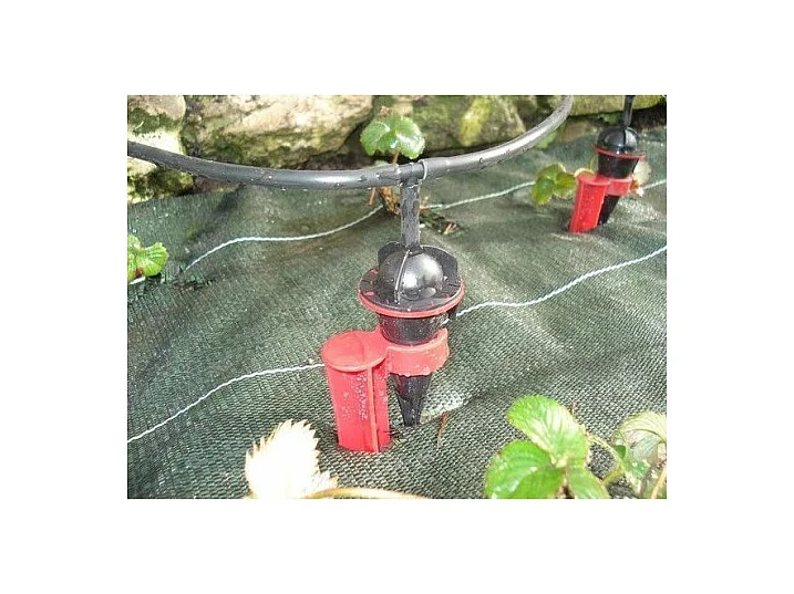 Kit per l'irrigazione ecologica del giardino con gocciolatori a cavalletto 10 gocciolatori