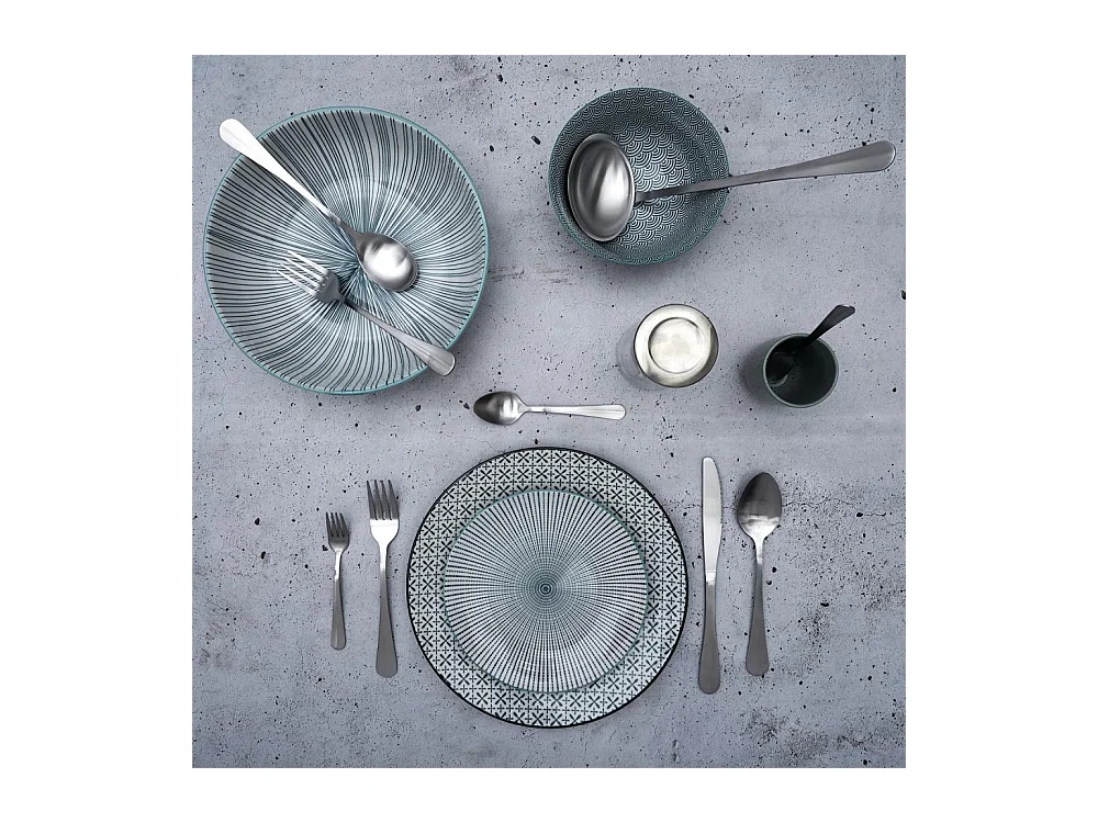 Plato de porcelana My Little Market 26,5 cm (Juego de 2)