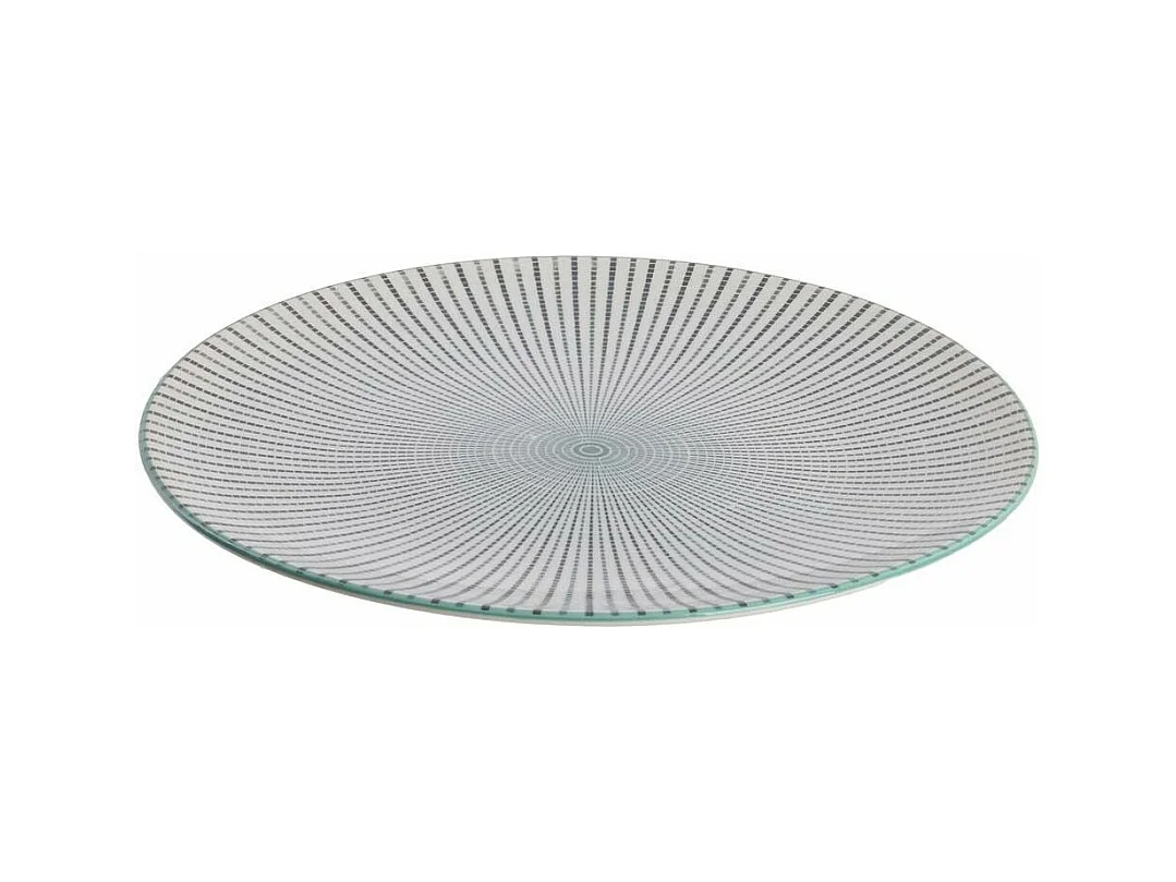 Plato de porcelana My Little Market 26,5 cm (Juego de 2)