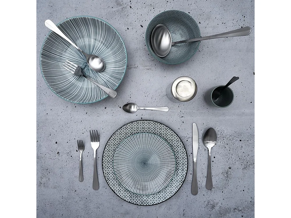 Piatto in porcellana My Little Market 26,5 cm (Set di 2)