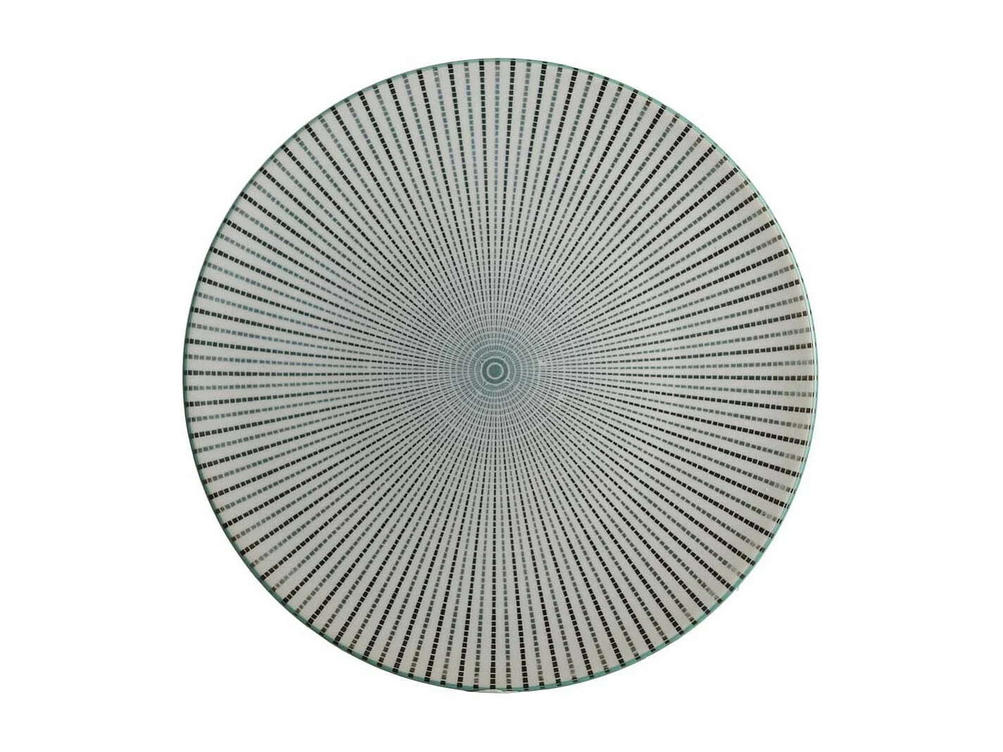 Piatto in porcellana My Little Market 26,5 cm (Set di 2)