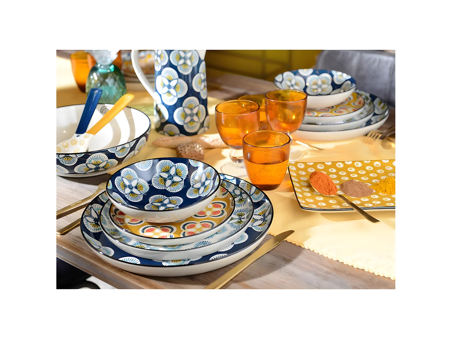 Plato llano Imany (Juego de 6)