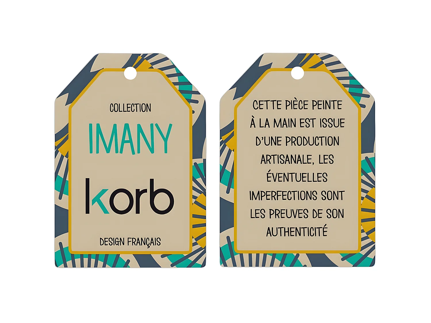 Plato llano Imany (Juego de 6)