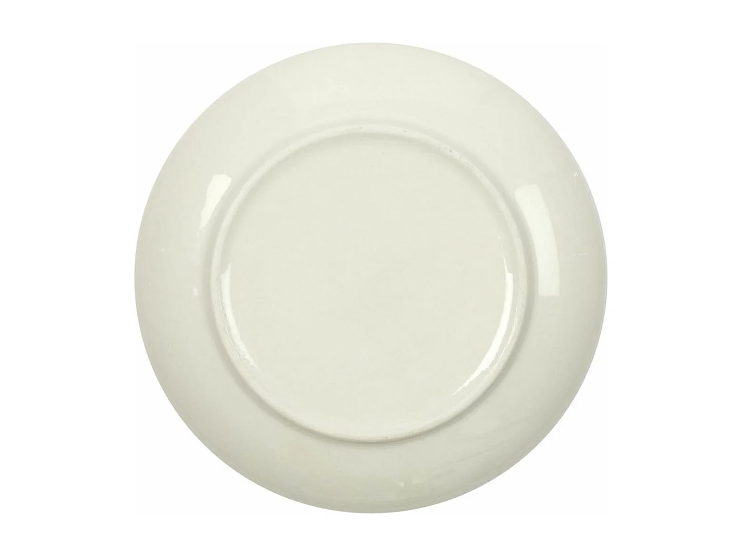 Assiette en porcelaine Cottage 20 cm (Lot de 6) Blanc et gris