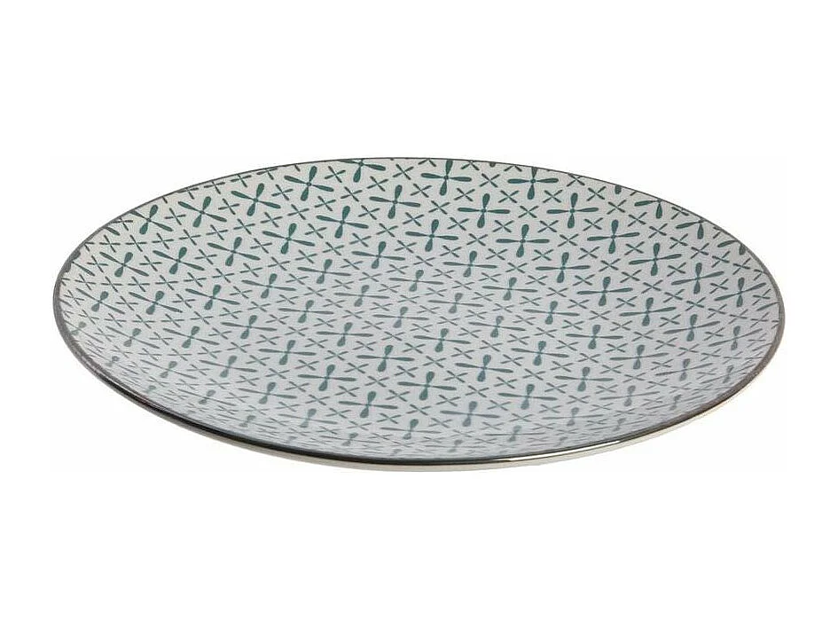 Porzellanener Dessertteller "My Little Market" 19 cm (Doppelpack)