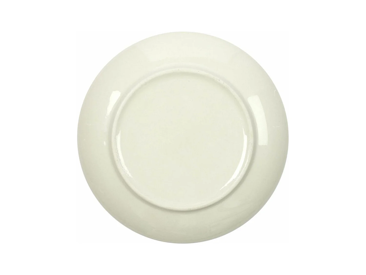 Plato de porcelana estampada Cottage 25 cm (Juego de 6)