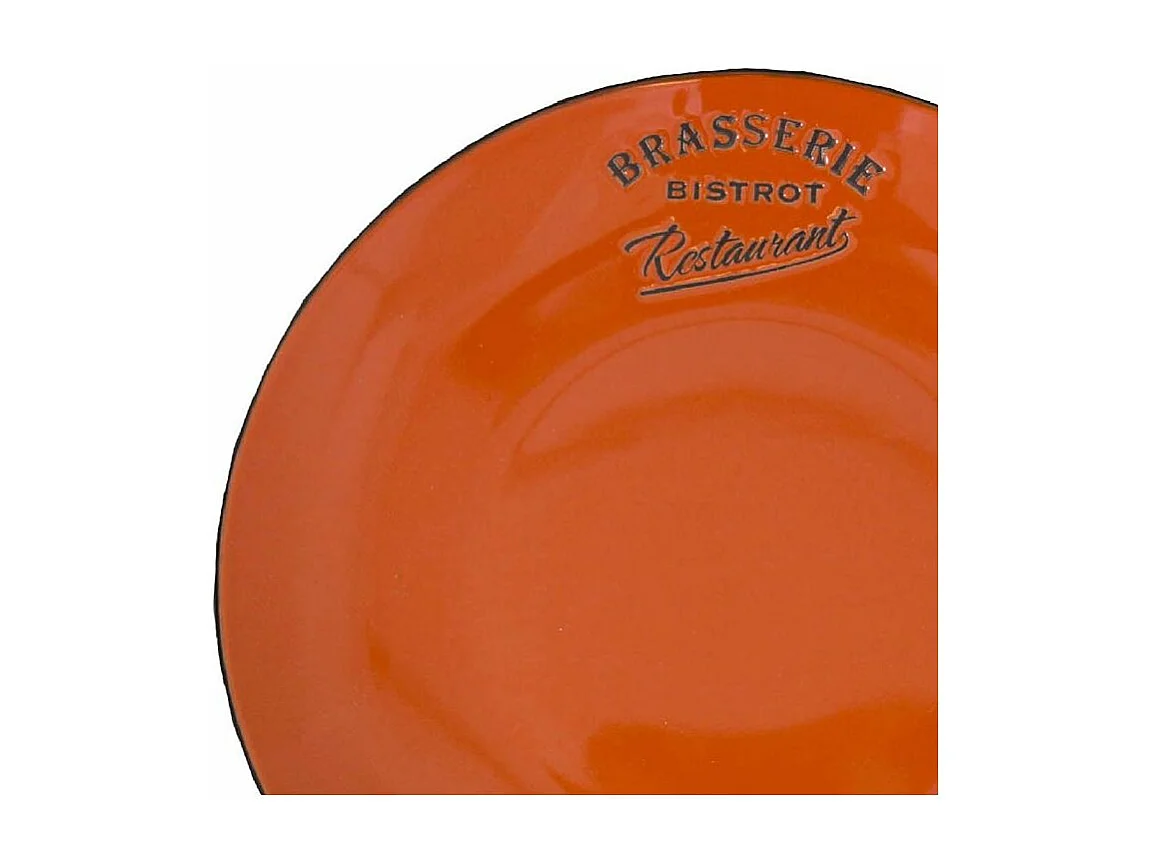 Bunte Teller Brasserie bistrot (6-Stück)