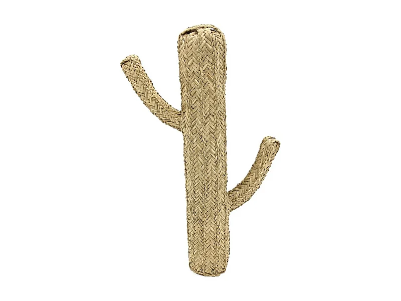 Cactus en jonc naturel Hauteur 70cm