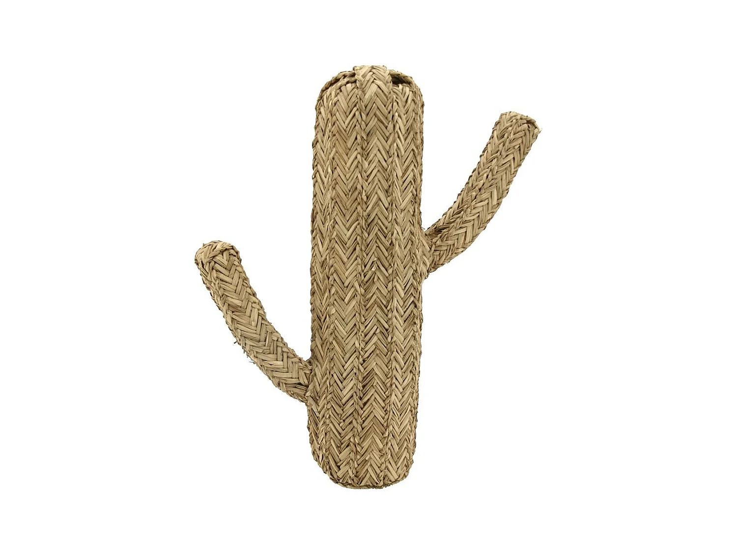 Cactus en jonc naturel Hauteur 63cm