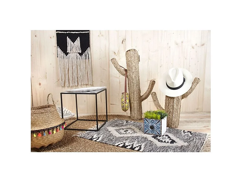 Cactus en jonc naturel Hauteur 63cm