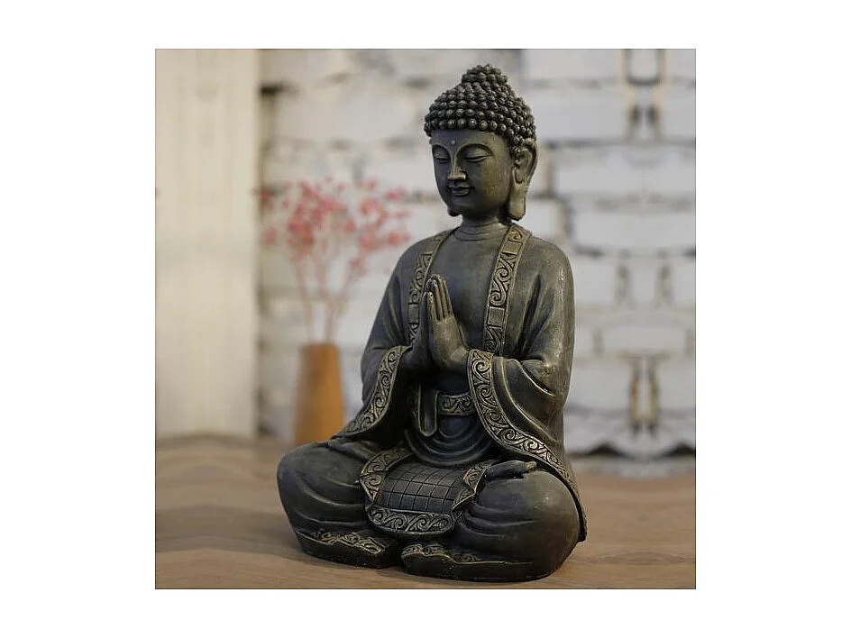 Grande statua di Buddha da meditazione