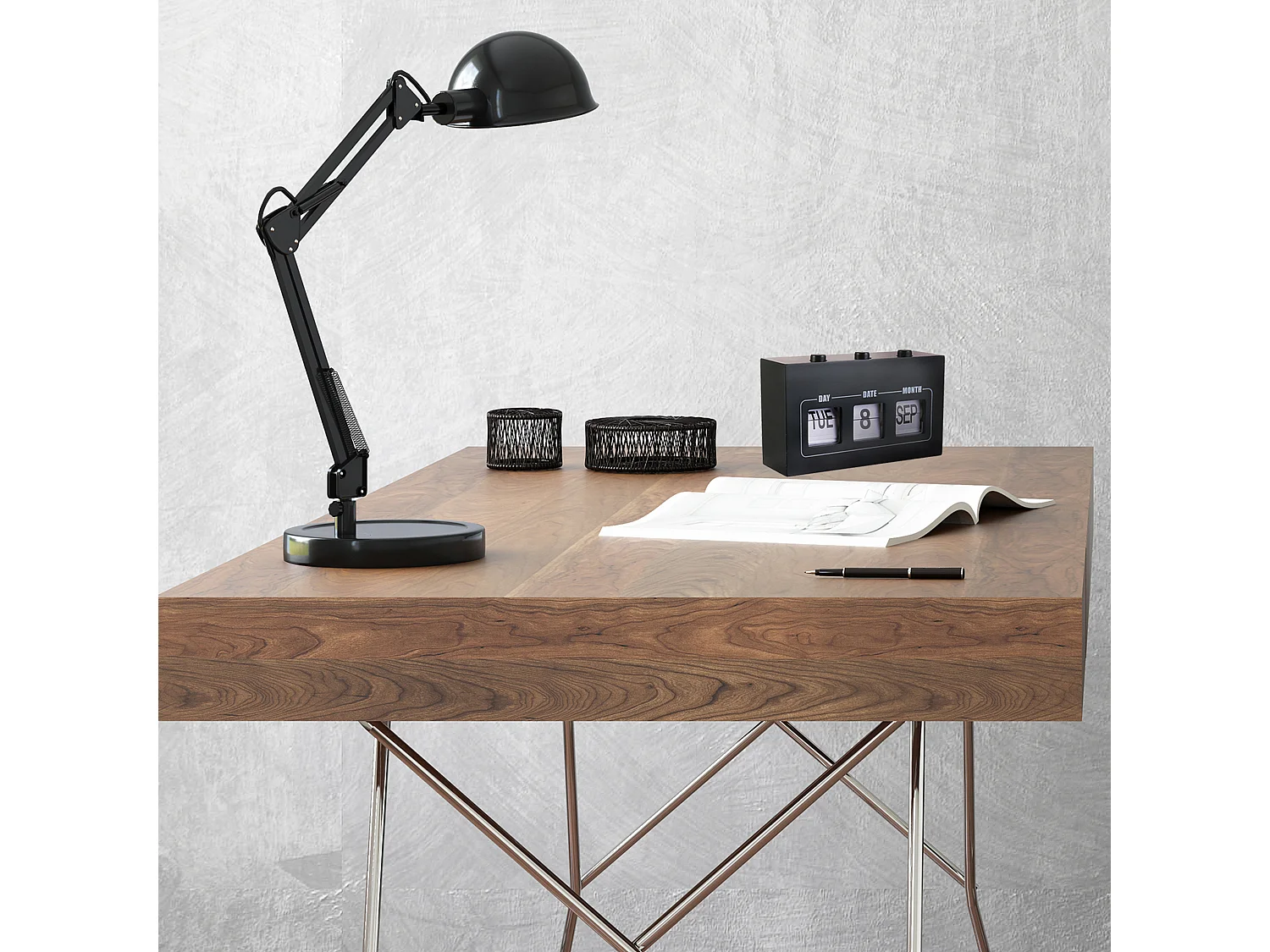 Calendario a fogli mobili Happy Working