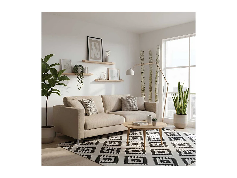 Troncs de bouleau décoratifs (Lot de 3)