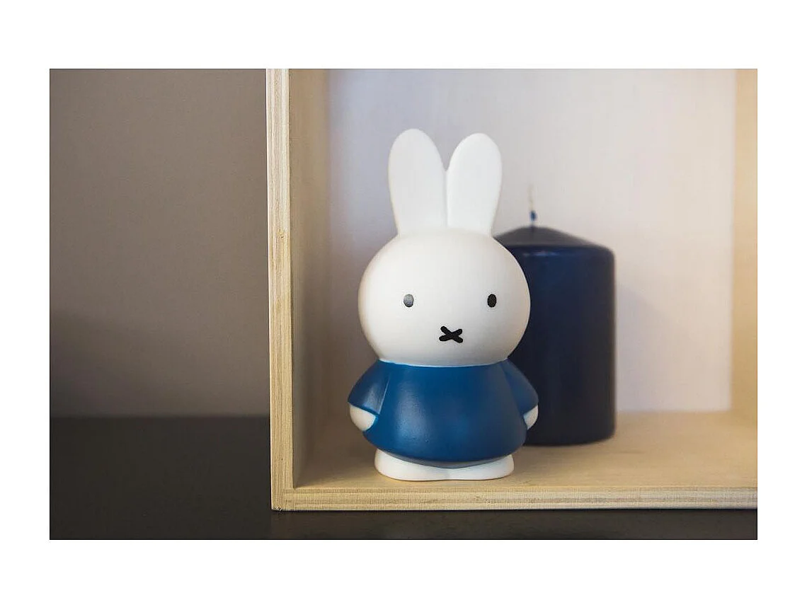 Tirelire 18 cm Miffy Bleu