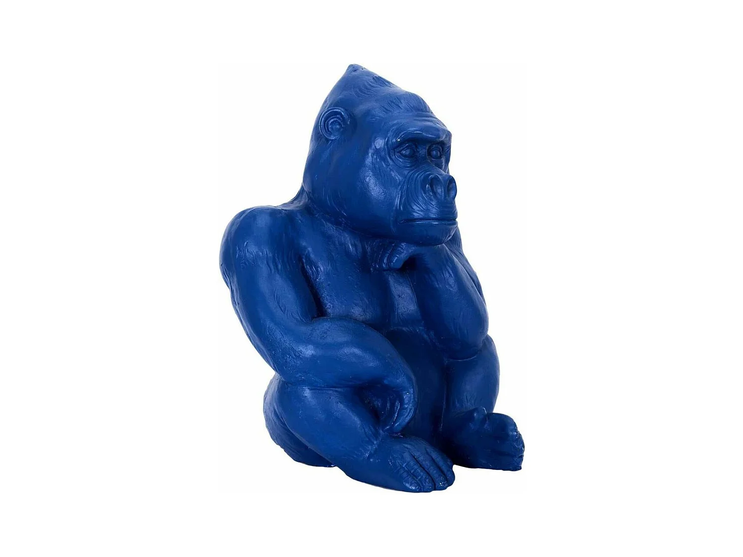 Sitzender Gorilla aus Magnesia 54 cm