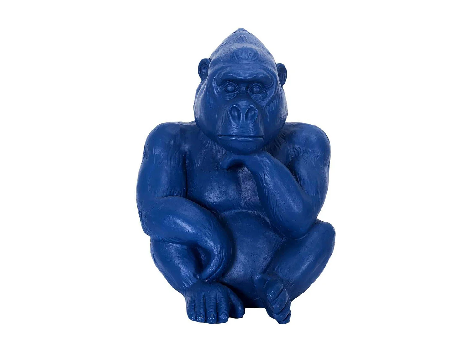 Sitzender Gorilla aus Magnesia 54 cm