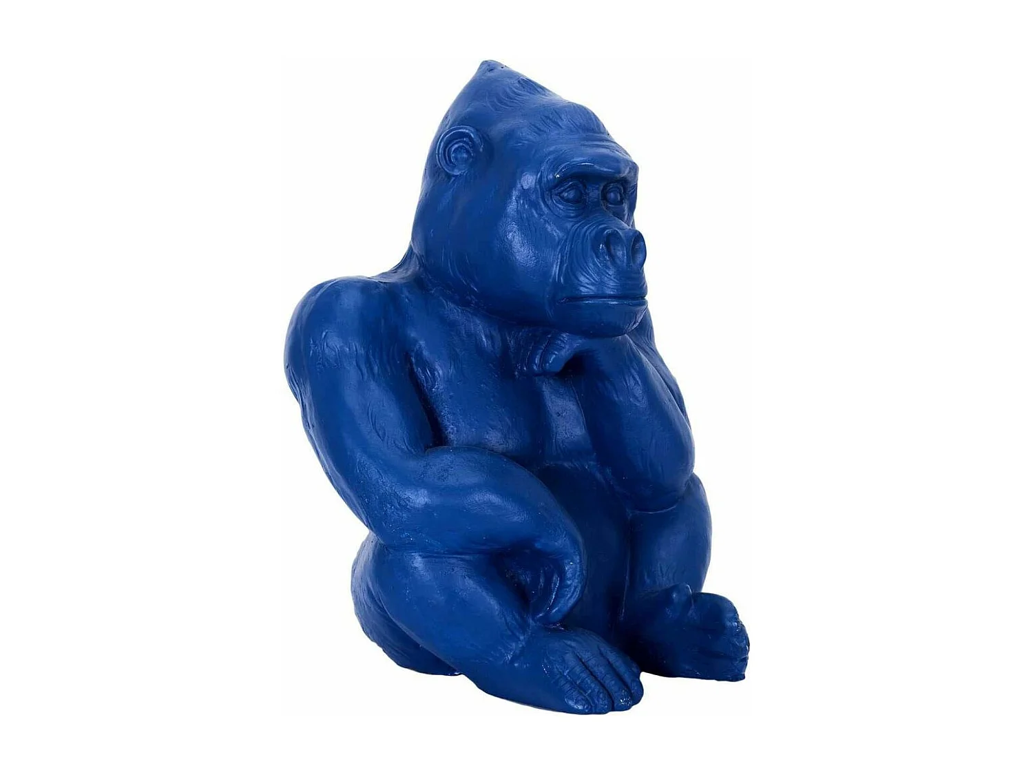 Sitzender Gorilla aus Magnesia 54 cm