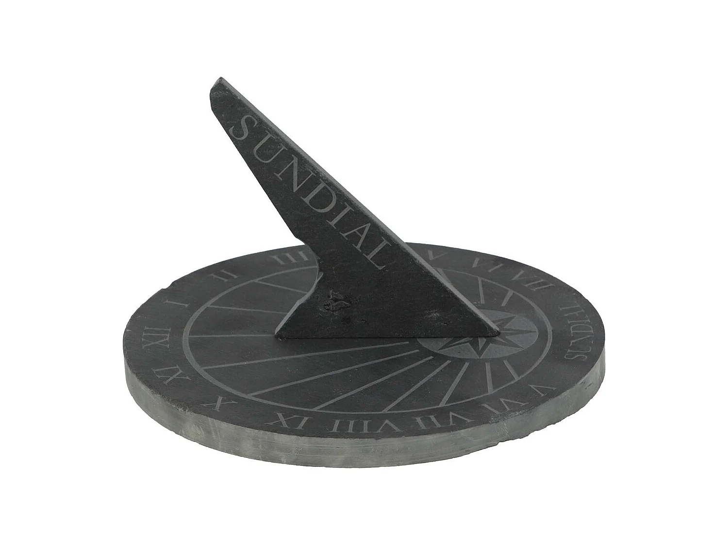 Cadran solaire à poser en schiste