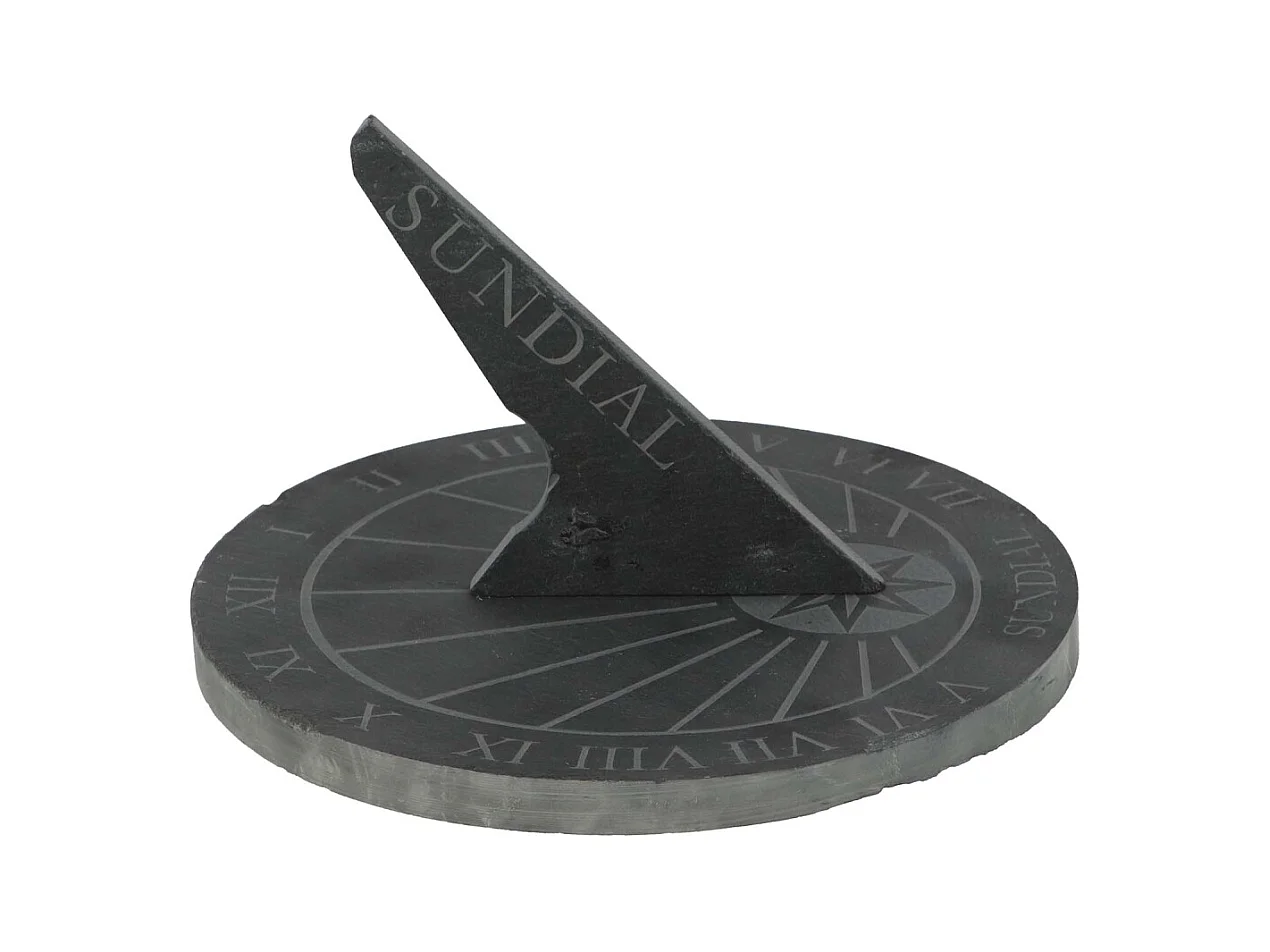 Cadran solaire à poser en schiste