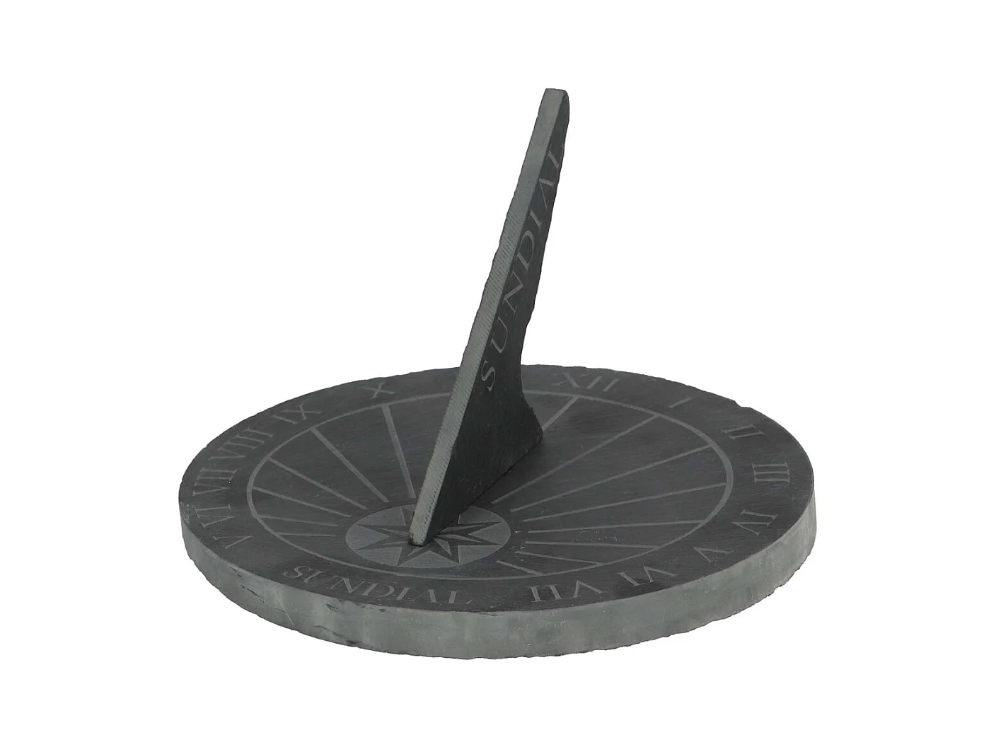 Cadran solaire à poser en schiste