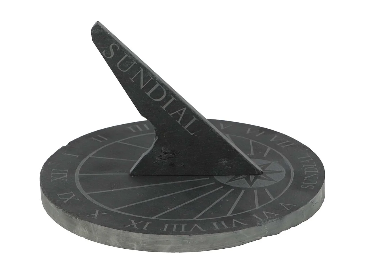 Reloj de sol en esquisto