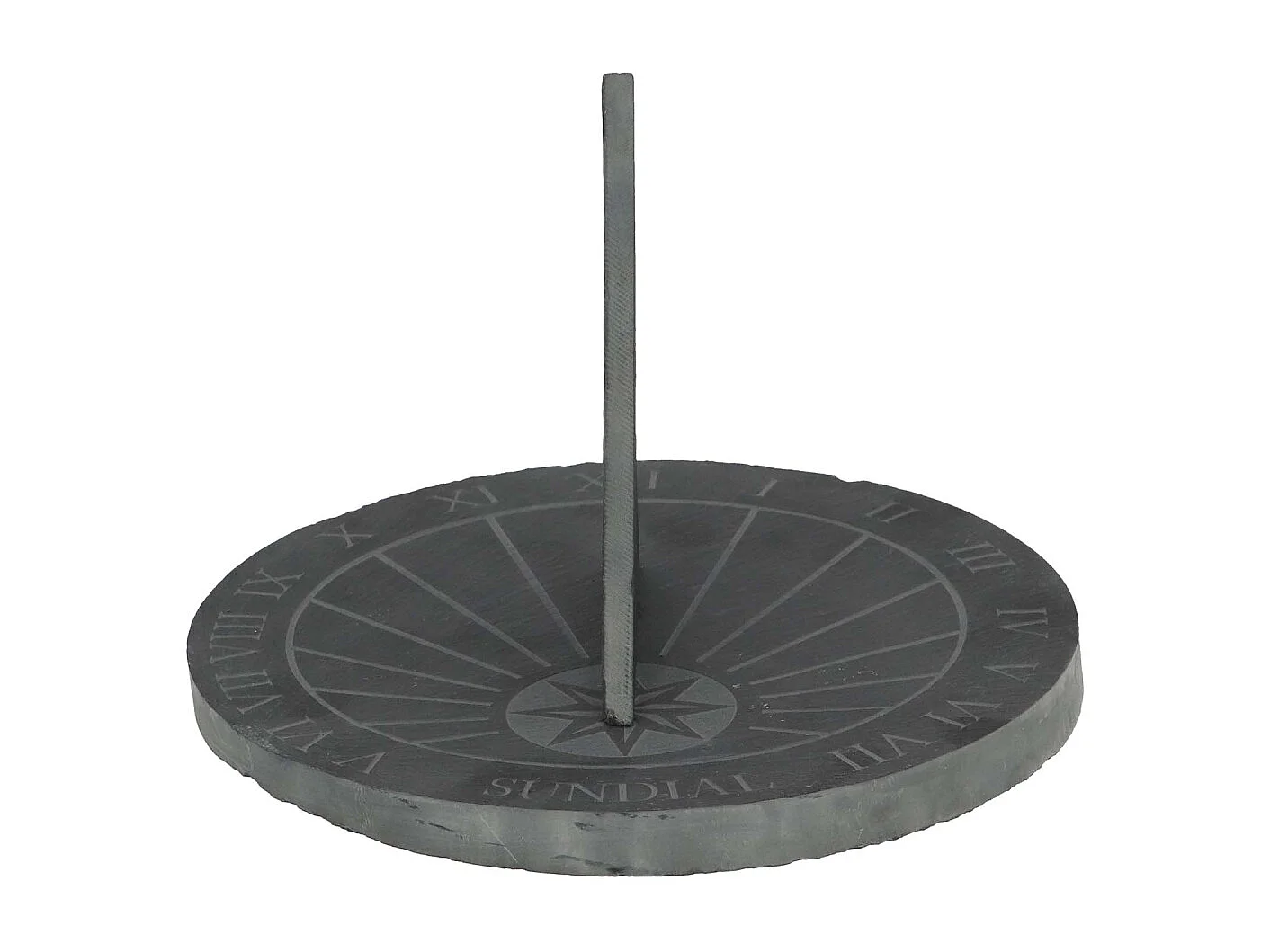 Reloj de sol en esquisto