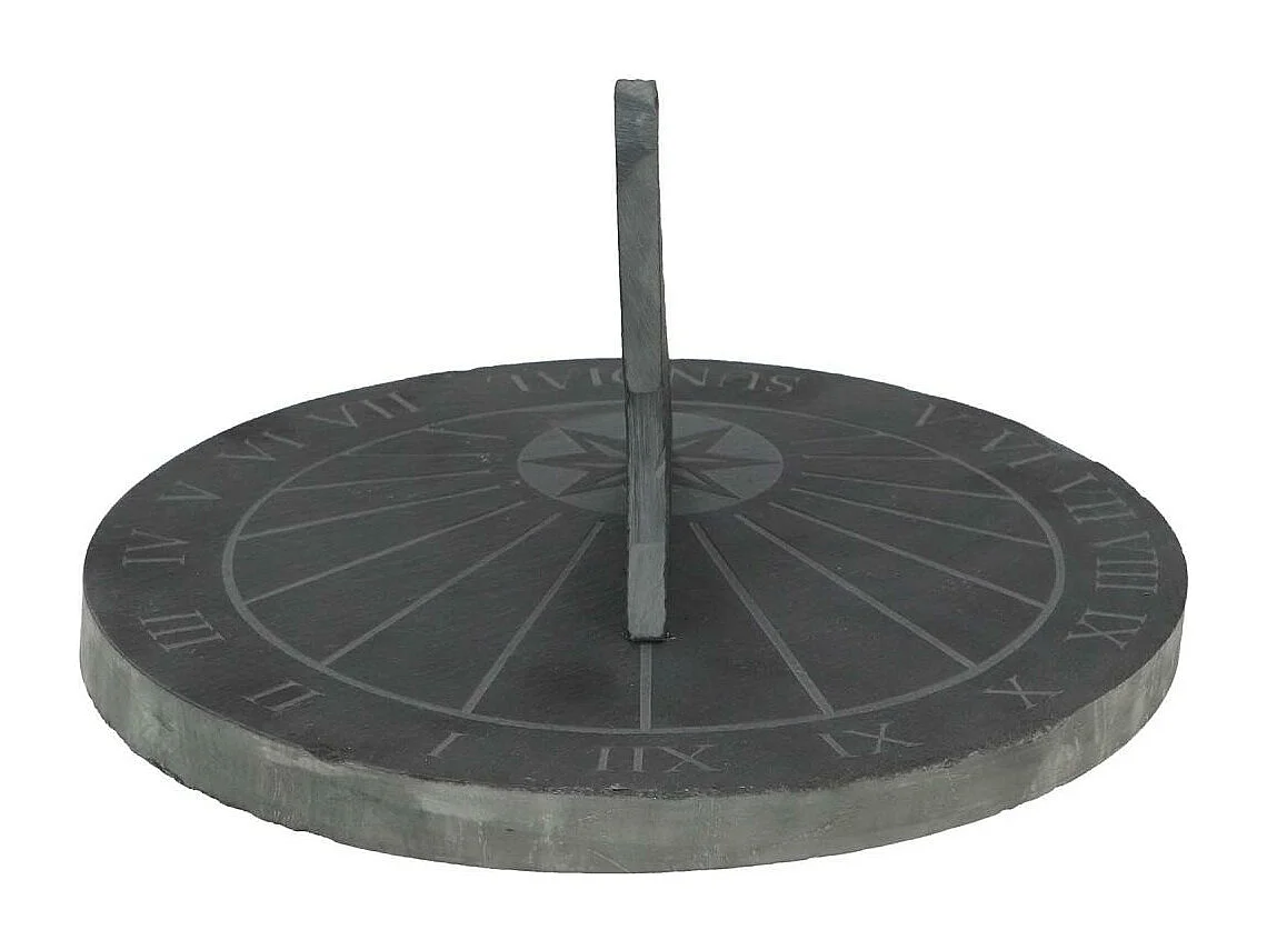 Reloj de sol en esquisto