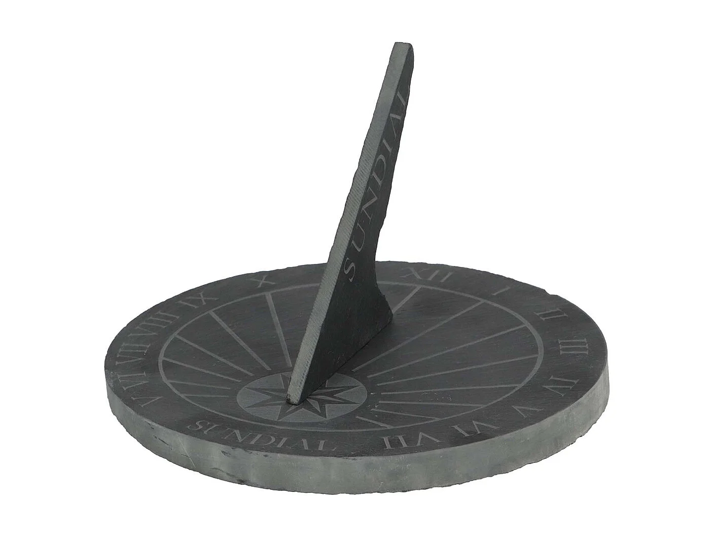 Reloj de sol en esquisto