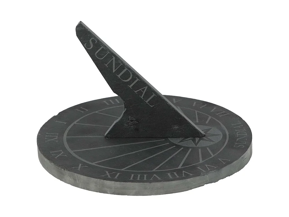 Reloj de sol en esquisto