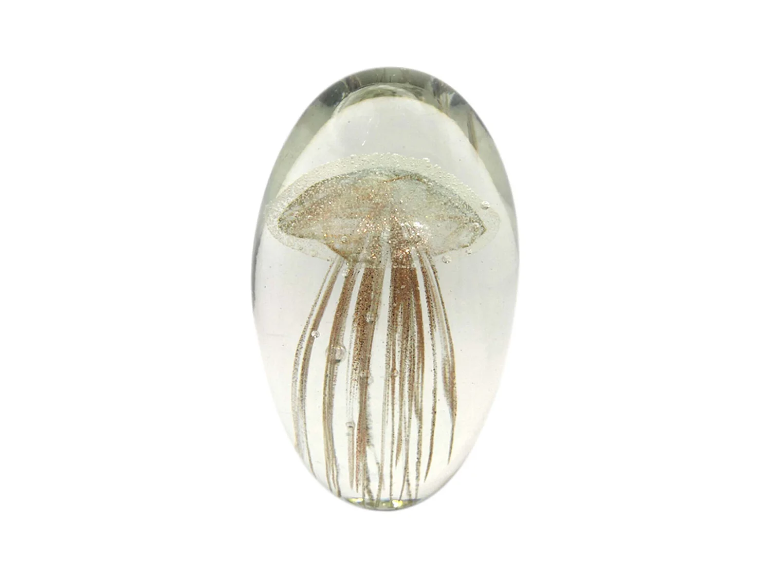 Presse papiers en verre Grande méduse