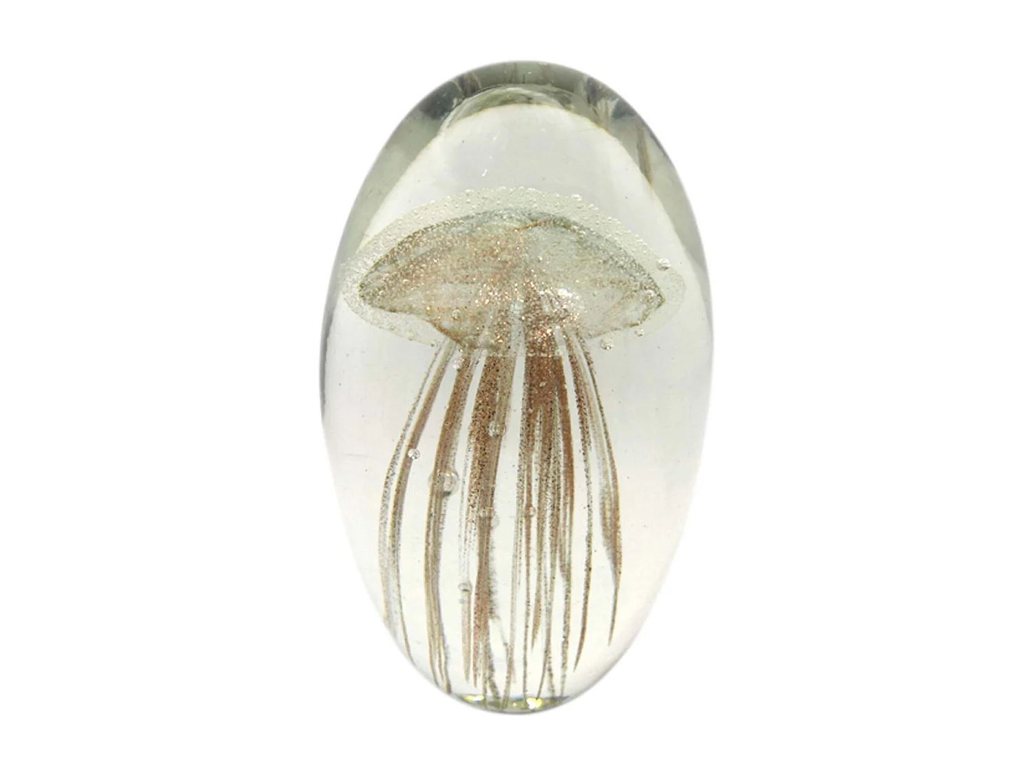 Presse papiers en verre Grande méduse