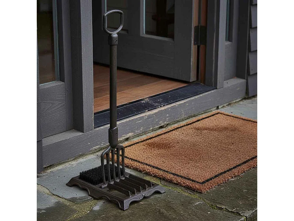 Raschietto per piedi + spazzola esterna