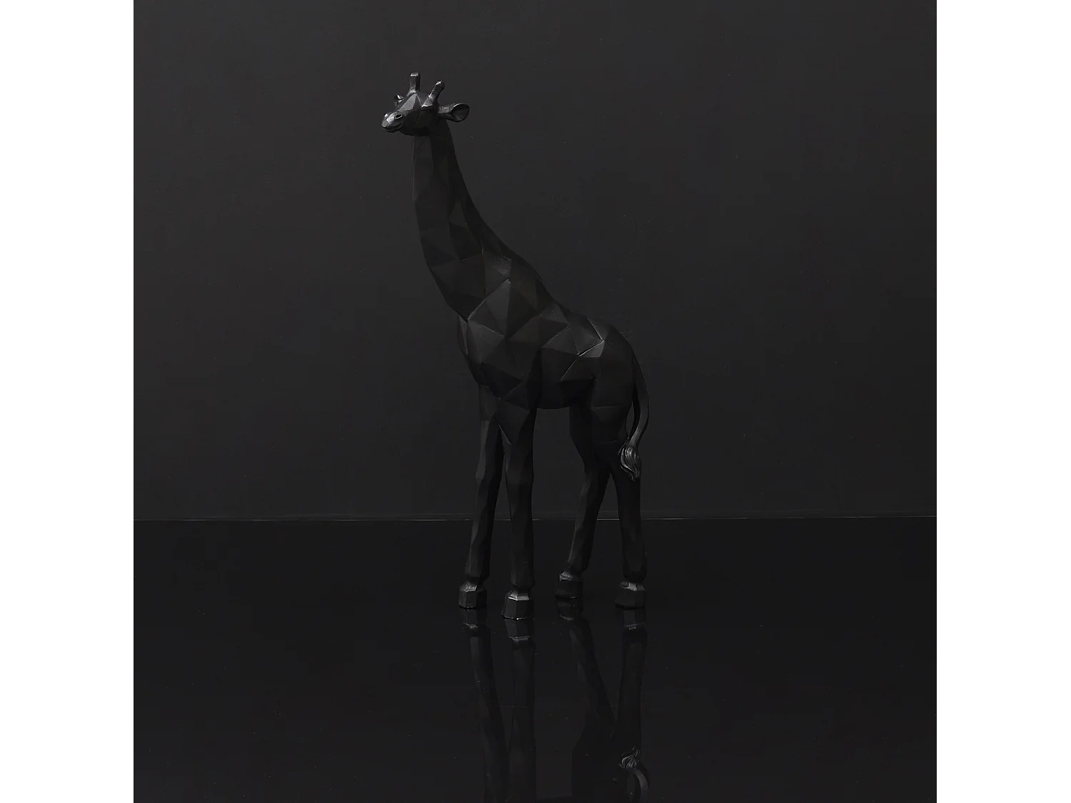 Girafe Origami H40cm Noir