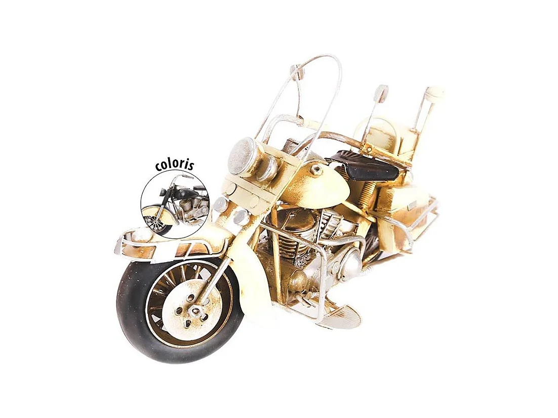 Statuette moto en métal 28 cm Modèle 1