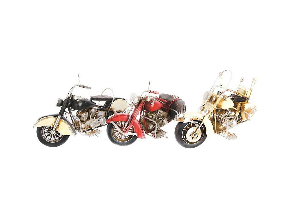 Statuette moto en métal 28 cm Modèle 1