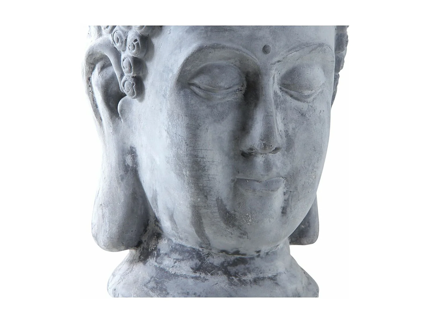 Tête de Bouddha fibre de ciment