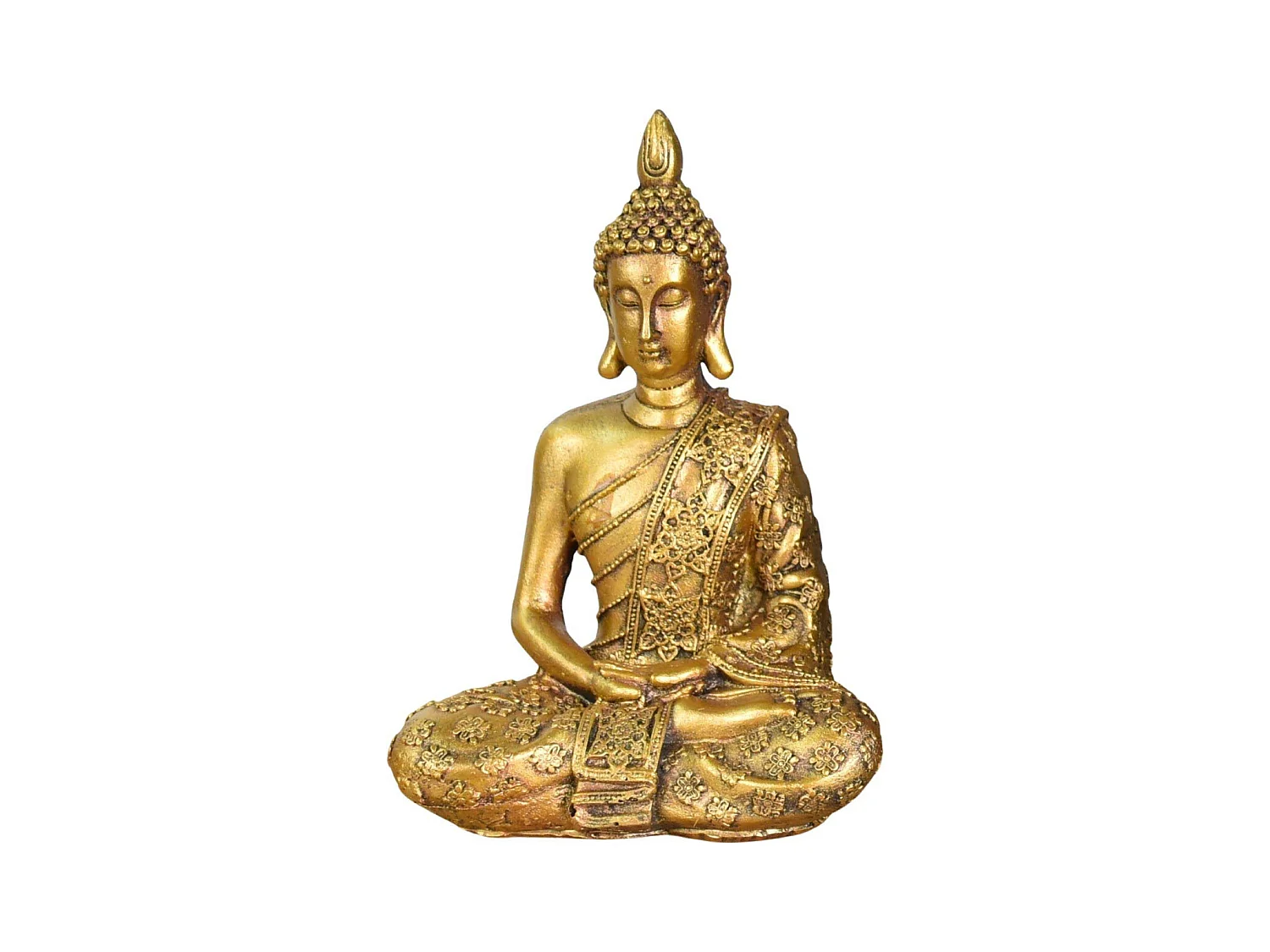 Statua di Buddha in poliresina Sanci