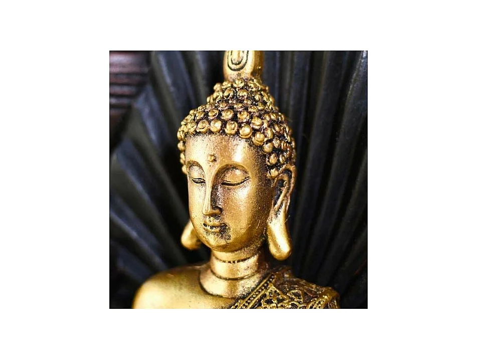 Statua di Buddha in poliresina Sanci