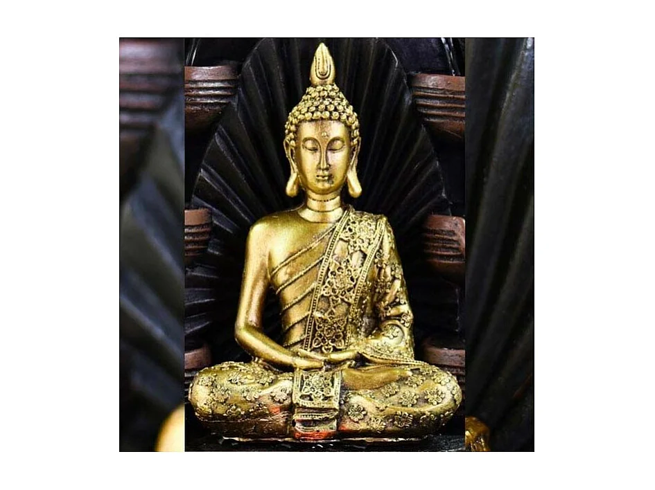 Estatua de Buda de poliresina Sanci