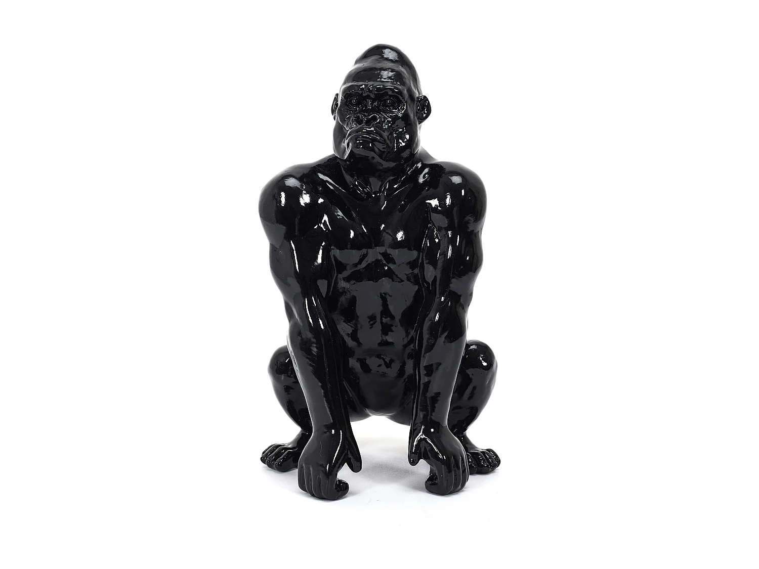 Gorille Noir Deco 24 Cm Noir