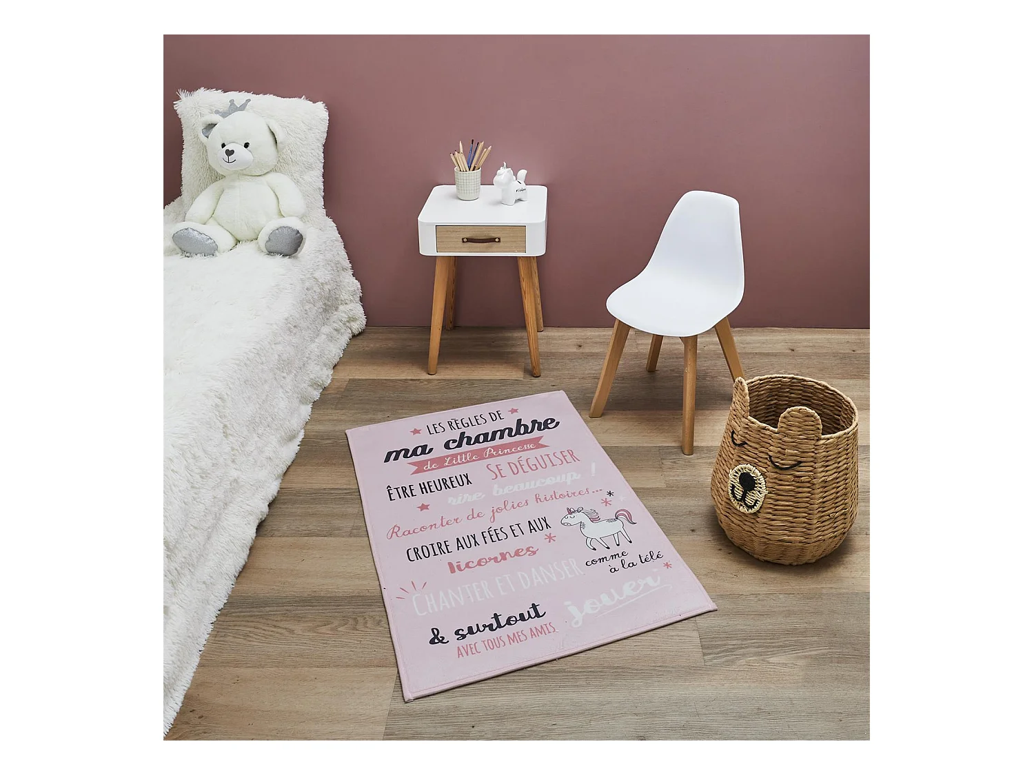 Tappeto regolamentare per la camera dei bambini 60x90 cm
