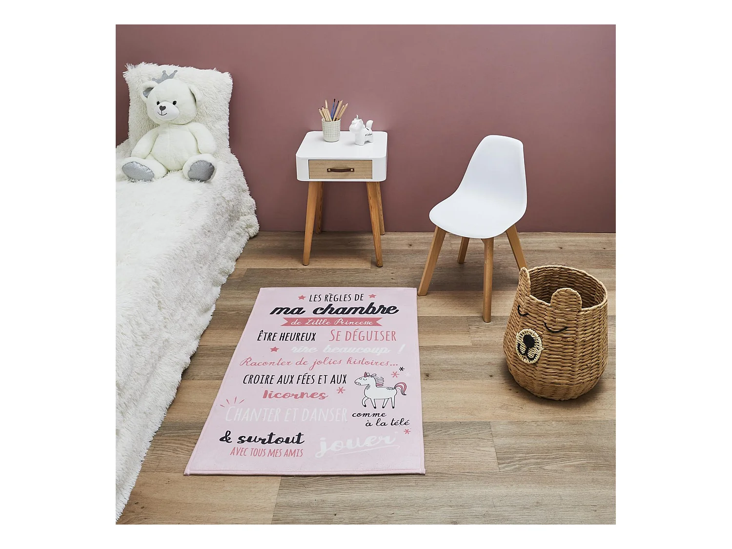 Tappeto regolamentare per la camera dei bambini 60x90 cm