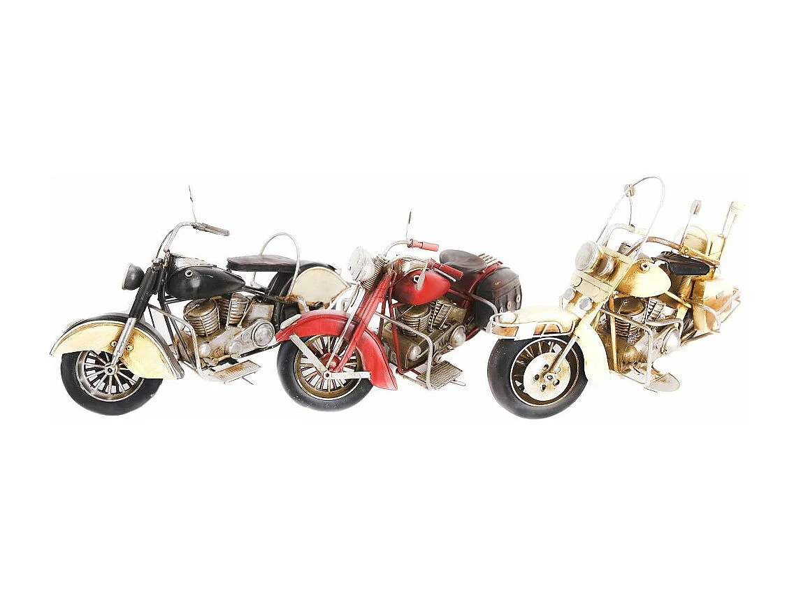 Figura di moto in metallo 28 cm Modello 2